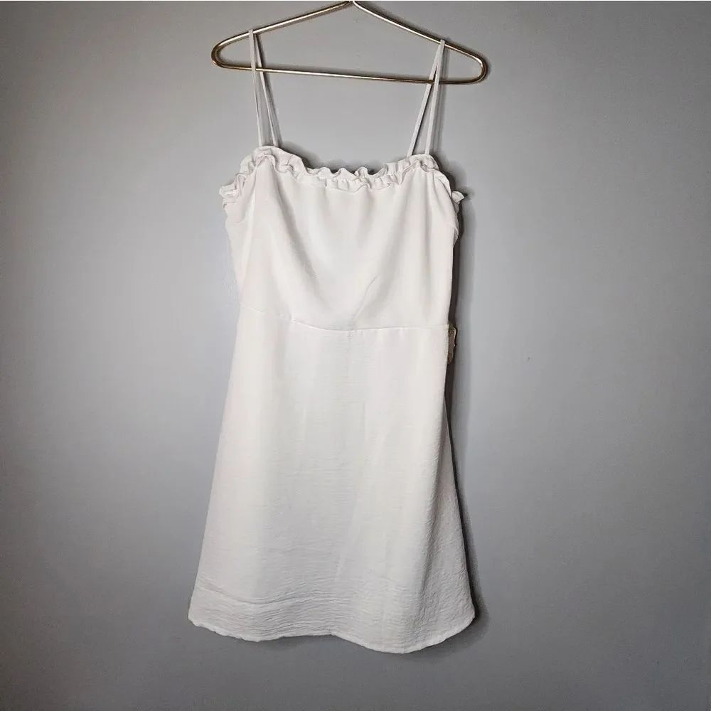Alter'd State Dress Ruffled size Small White New With Tags